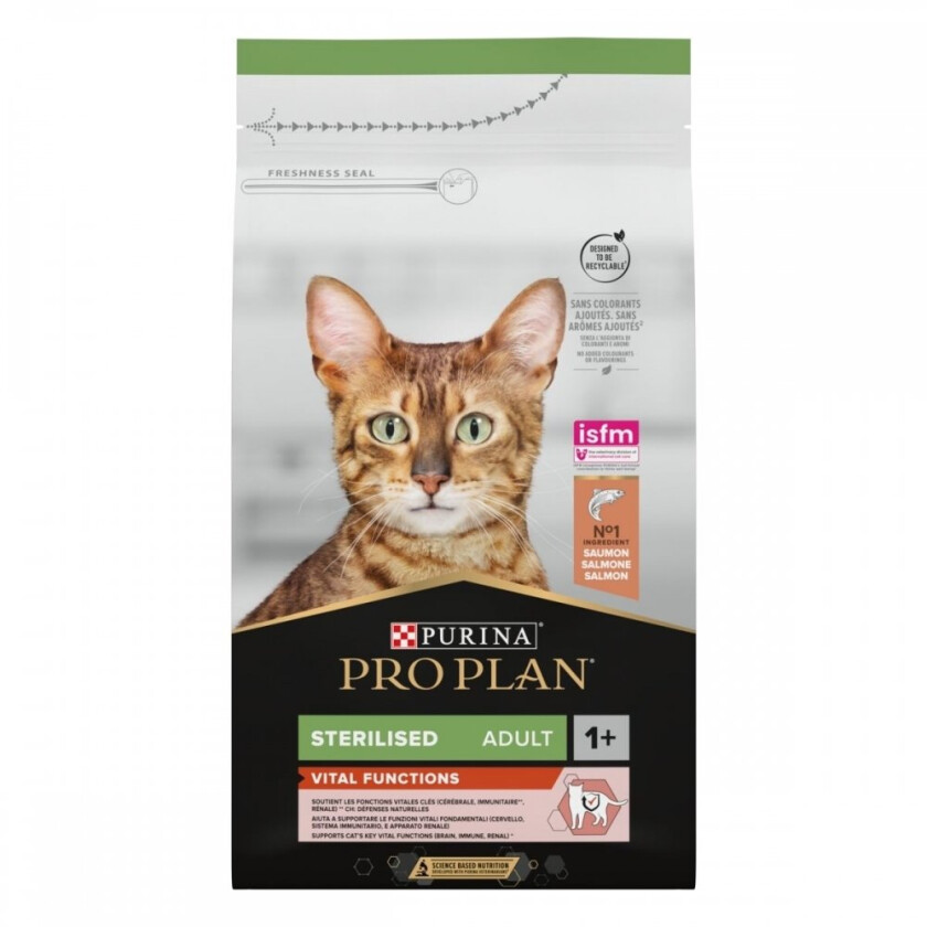 Bilde av Purina Pro Plan Cat Adult Sterilised Vital Functions Salmon (1,5 kg)