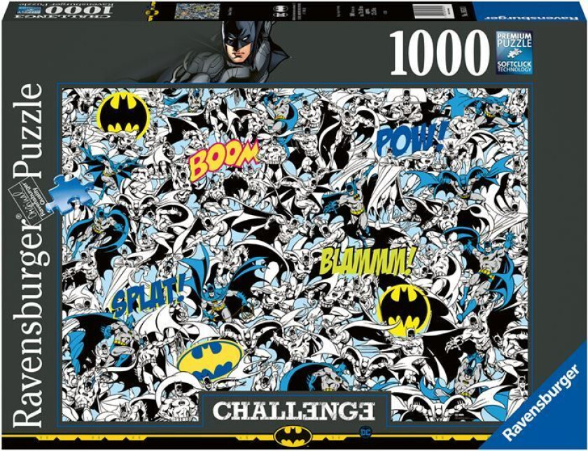 Puslespill 1000 Batman Utfordring