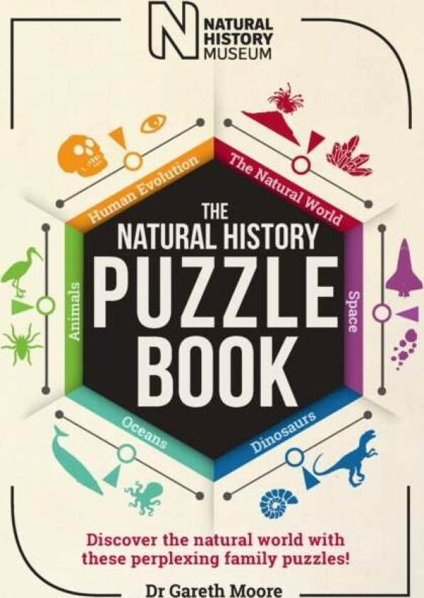 The Natural History Puzzle Book av Dr. Gareth Moore, The Natural History Museum