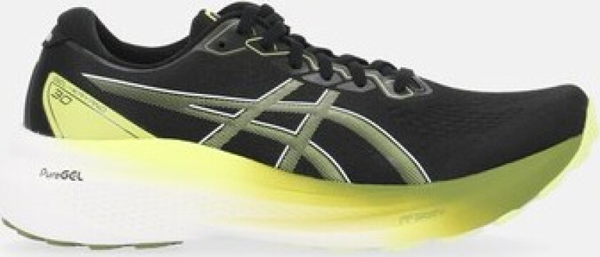Asics Gel-Kayano 30, løpesko, herre Black/glow Yellow