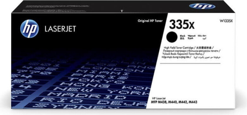 335X - High Yield - Black Toner - Laser toner Svart