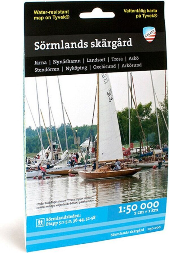 Sörmlands skärgård 1:50.000 OneSize, NoColour