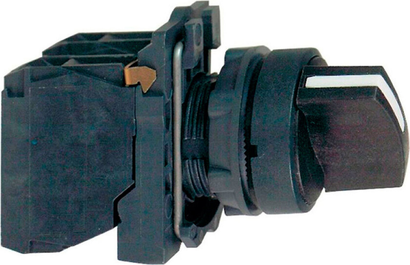 Harmony rotary switch complete with 3 fixed positions 2xno.