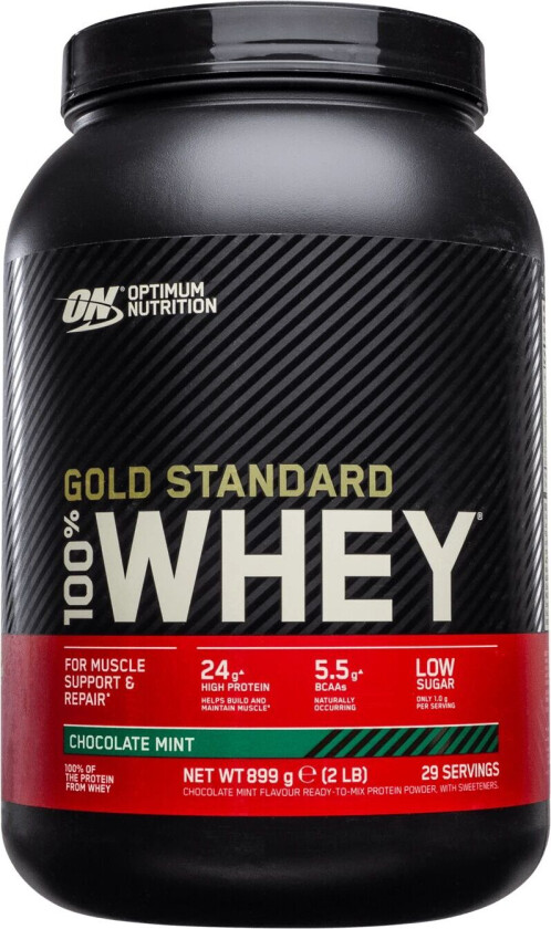 100 % Whey Gold Standard 908 g, myseprotein CHOC MINT