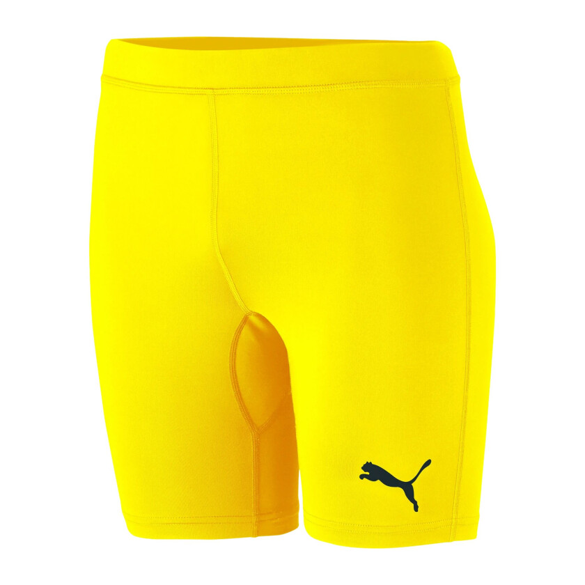 LIGA Baselayer Short Tight, kompresjonsshorts senior Cyber Yellow