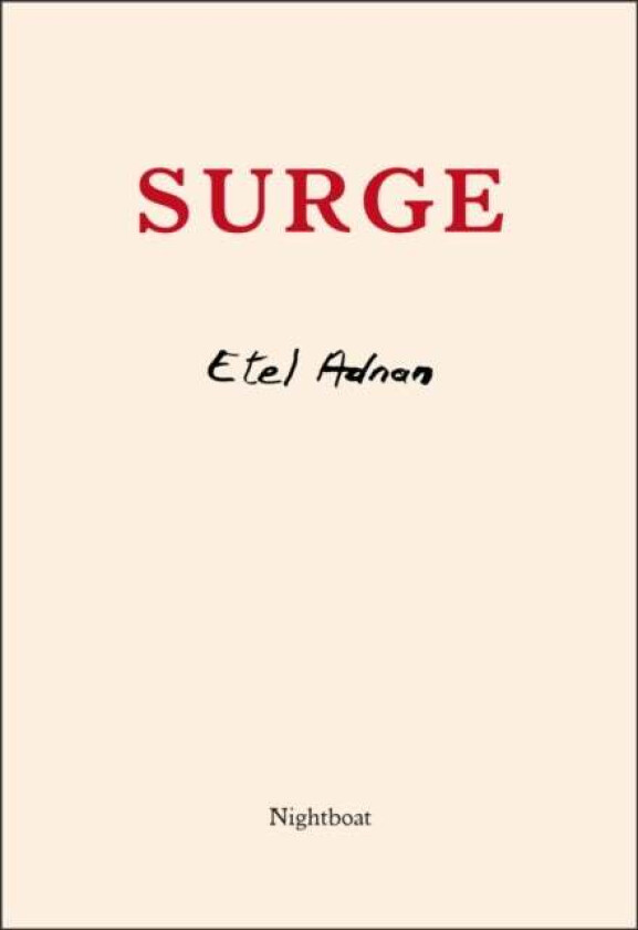 Surge Av Etel Adnan