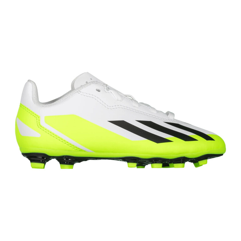 adidas X Crazyfast.4 FxG / Q3 23, fotballsko gress, kunstgress og grus, junior FTWR WHITE/CORE BLAC