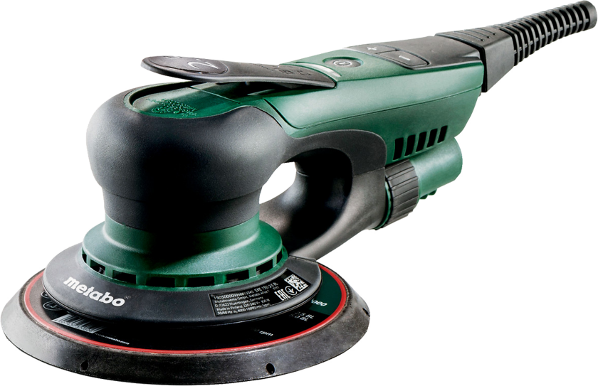 Excentersliber 150mm 350W SXE 150 2.5 BL, Metaloc