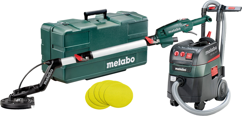 Bilde av Sampak: Girafsliber LSV5-225C+støvsuger ASR35LACP