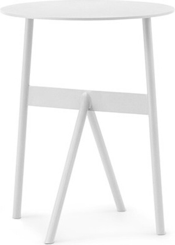 Bilde av Stock Table sidebord Ø 37 cm H: 46 cm White