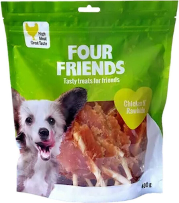 FourFriends Dog Chicken N' Rawhide 400 g