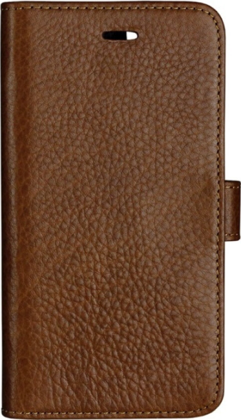 iPhone SE (2022/2020)/8/7 GEAR ONSALA Wallet Ekte Skinn Deksel Brun
