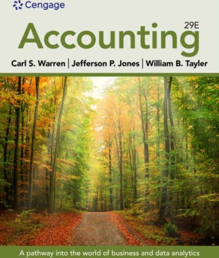 Accounting av Jefferson (Auburn University) Jones, Carl (University of Georgia Athens) Warren, William (Brigham Young University) Tayler