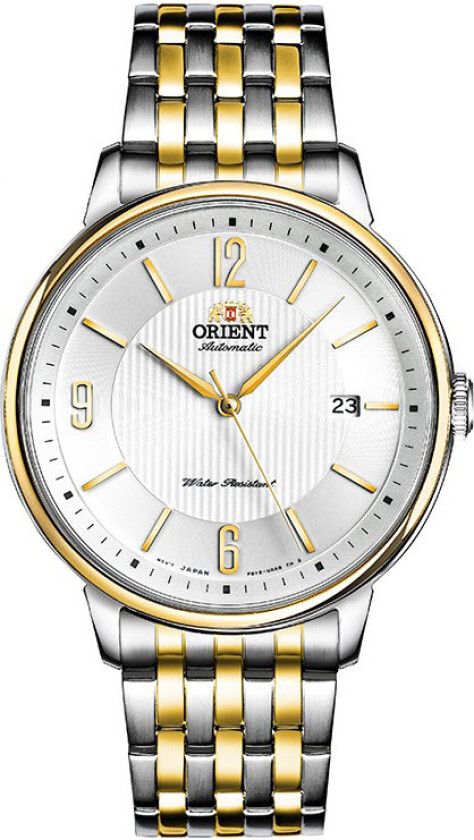 Contemporary Automatic RA-AC0J07S - Automatisk - Gull Sølv - Herreklokker - Rustfritt stål - ledd m/pin - Safir