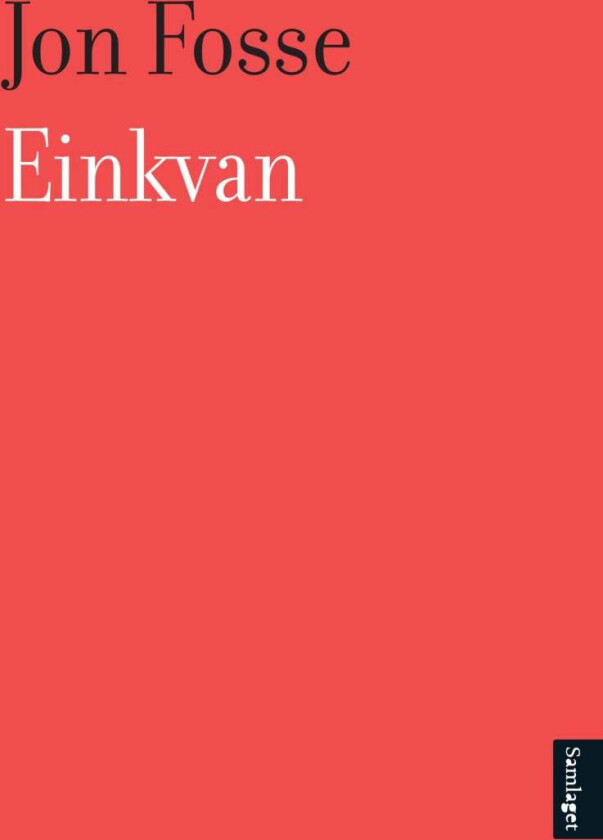 Einkvan av Jon Fosse