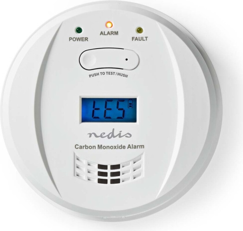 DTCTCO40WT, Karbonmonoksid (CO), Hjem, Trådløs, 85 dB, Akrylonitril-butadien-styren (ABS), Flate-montert