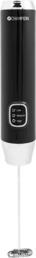 Bilde av Champion Melkeskummer Visp Oppladbar MS110 Sort