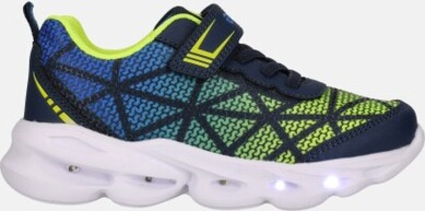 Zetes Kids Shoe W/Lights, Navy Blazer, 29, Sneakers