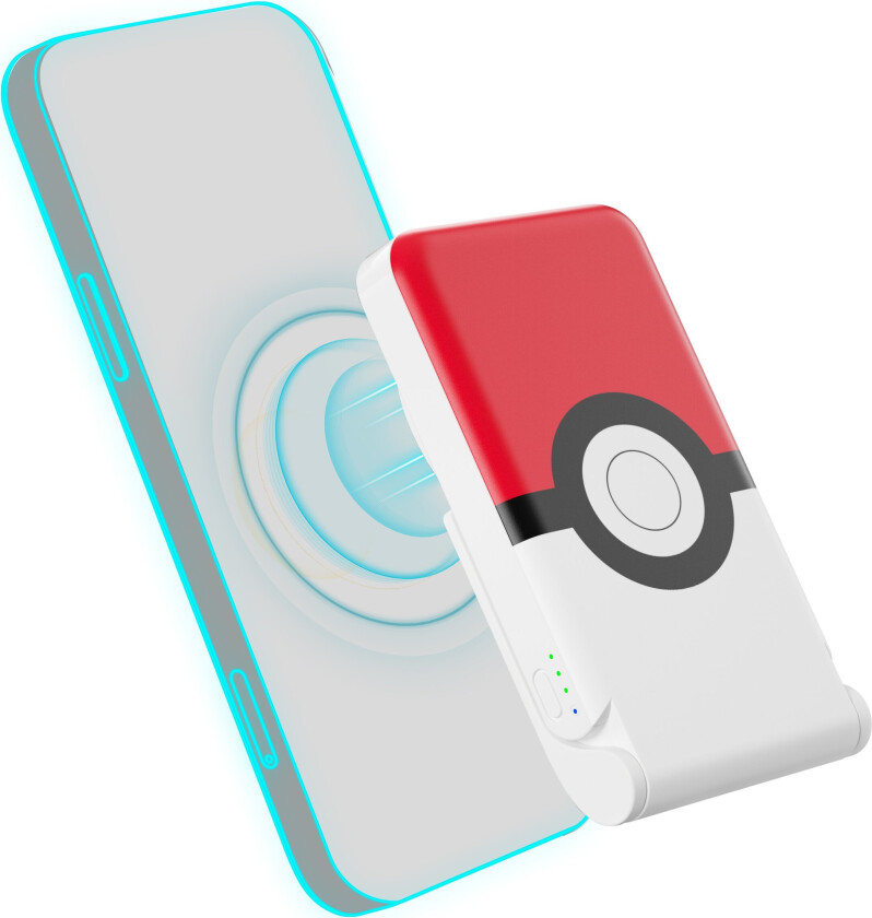 - Pokemon Pokeball wireless magnetic power bank