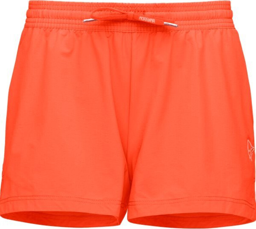 Women's  Loose Shorts S, Orange Alert