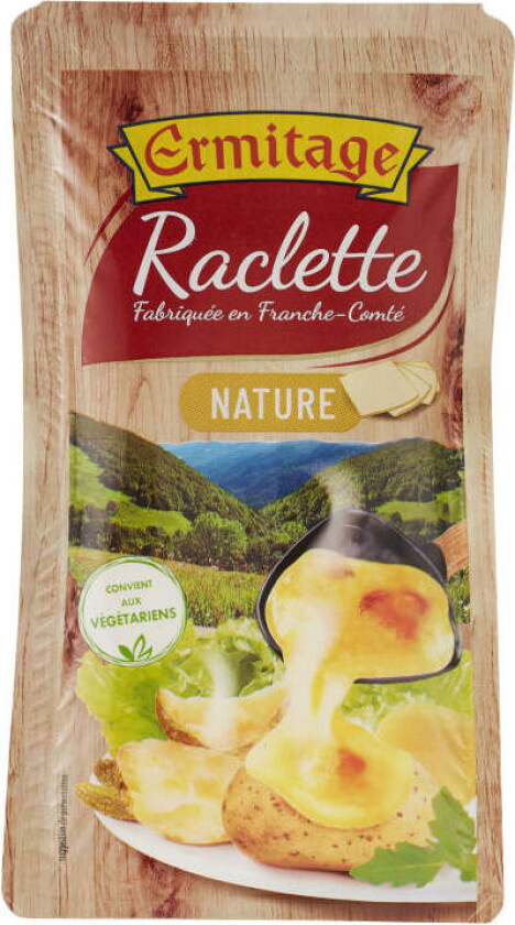 Raclette skivet 400g Ermitage