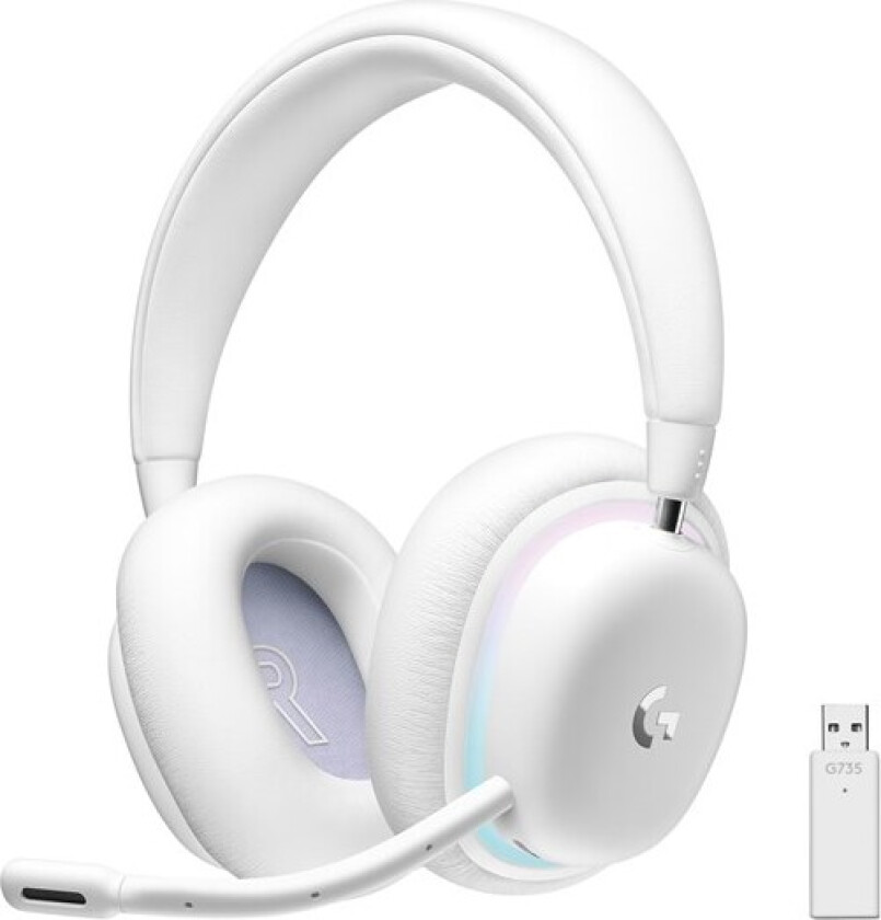 G735 Lightspeed Trådløs Gaming Headset - Off White