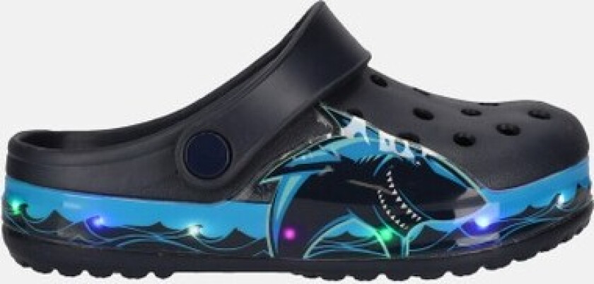 Burundi Closed Kids Sandal W/L, Estate Blue, 25, Beachsandaler