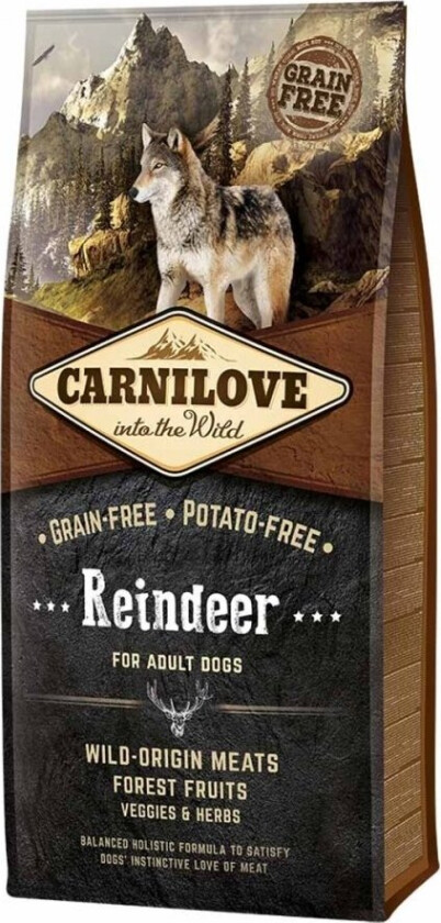 Carnilove reinsdyrkjøtt (1,5 kg)