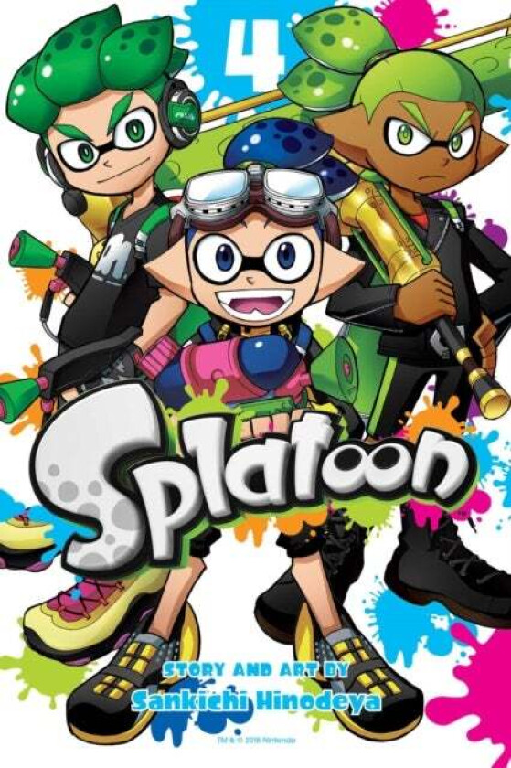 Splatoon, Vol. 4 av Sankichi Hinodeya