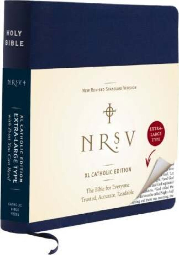 NRSV XL, Catholic Edition, Hardcover, Navy av Catholic Bible Press