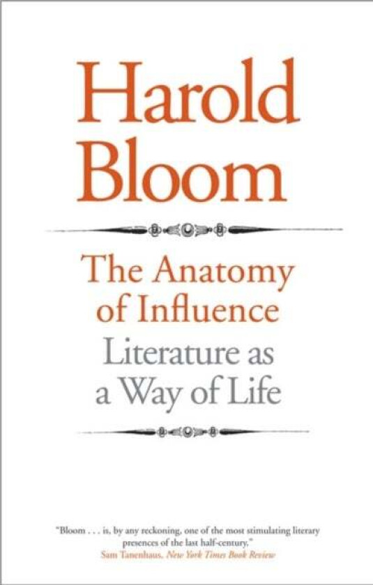 The Anatomy of Influence av Harold Bloom