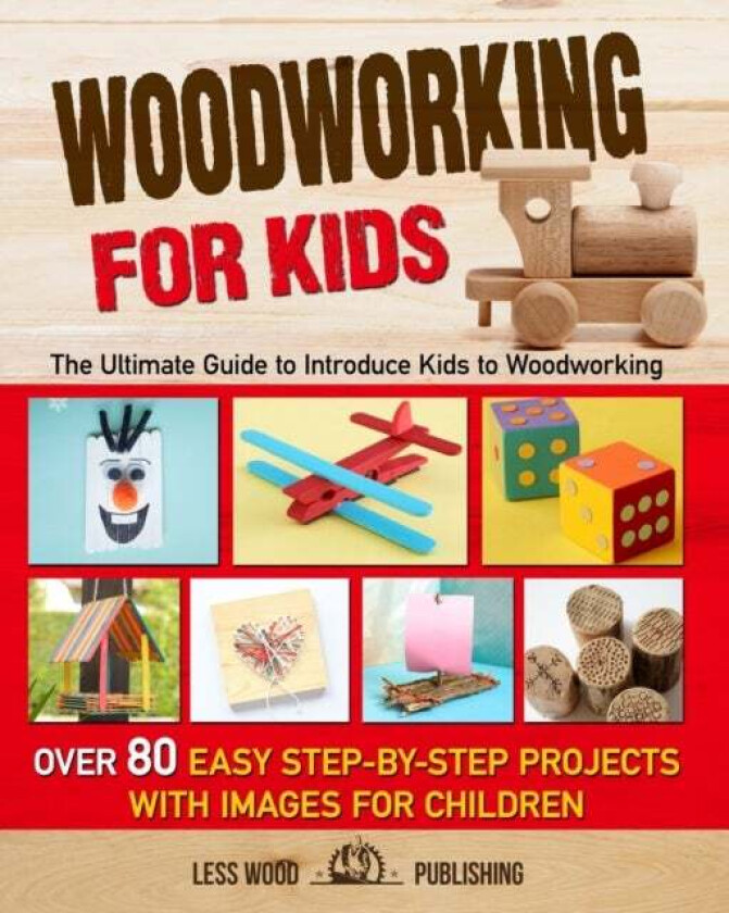 Woodworking for Kids av Less Wood Publishing