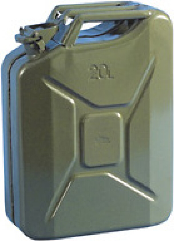 Jerry can bensinkanne, 10 liter - grønn