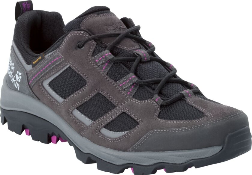 Women's Vojo 3 Texapore Low 36, Dark Steel/Purple