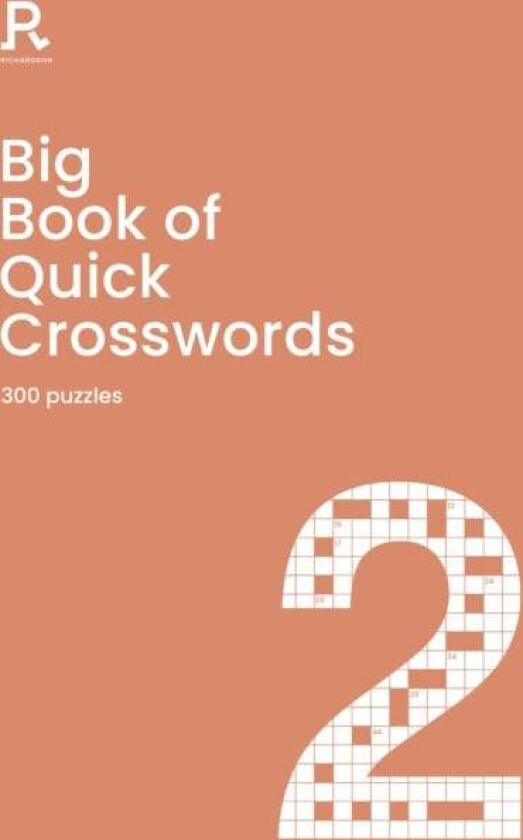 Big Book of Quick Crosswords Book 2 av Richardson Puzzles and Games