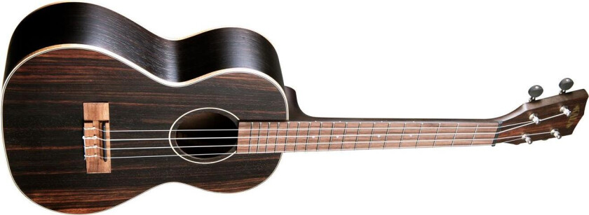 Eby-T Striped Ebony Tenor Ukulele Mahogni Hals, Rosewood Gripebrett