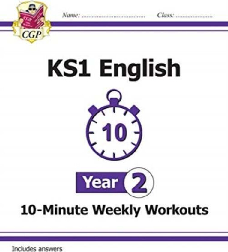 KS1 Year 2 English 10-Minute Weekly Workouts av CGP Books