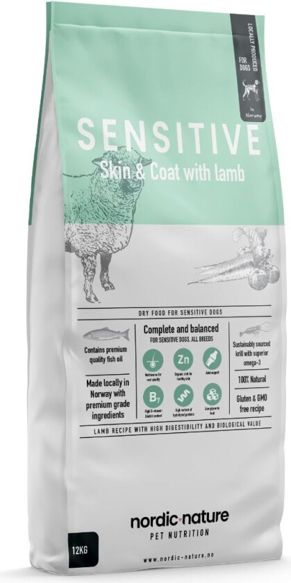 Sensitiv Skin & Coat Lamb Tørrfôr til hund 3 kg