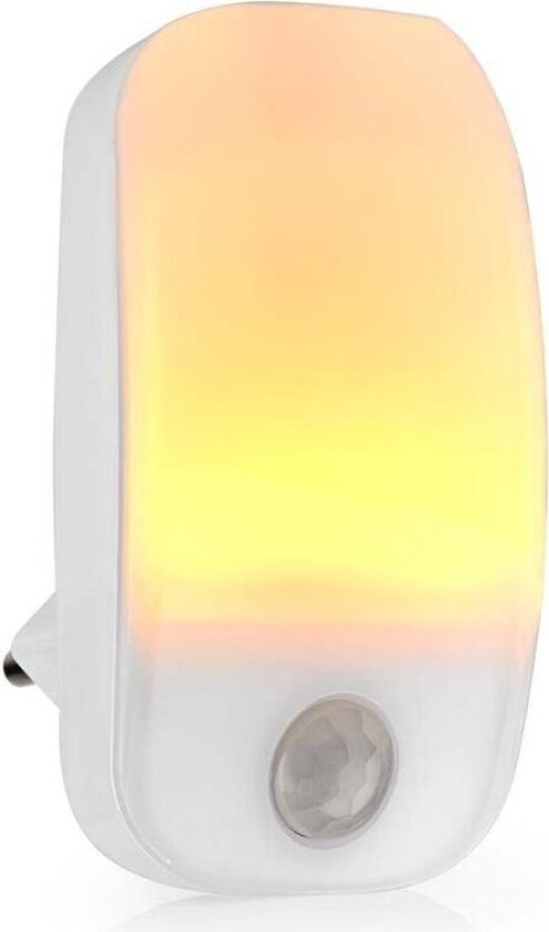 Plug-In LED Night Light Bevegelsessensor 0.55 W 11 lm Varm Hvit