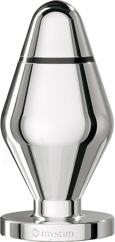 John Large Butt Plug     - Sølv