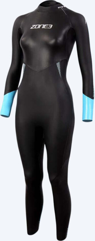 Women's Advance Wetsuit Black/Blue L, Black/Blue