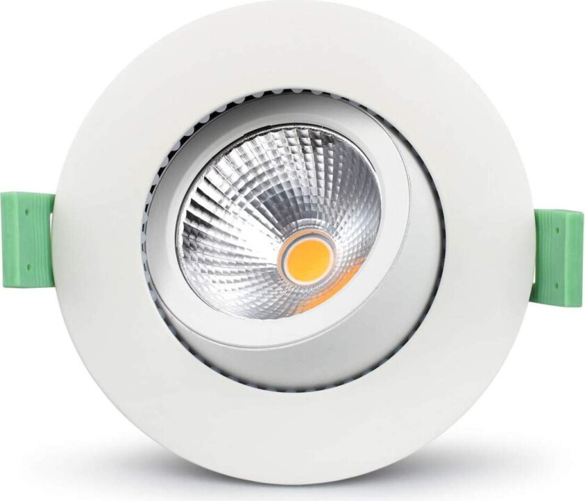 Lisa Dimbar Infälld downlight 3000K 600lm IP65 1-pack Vit