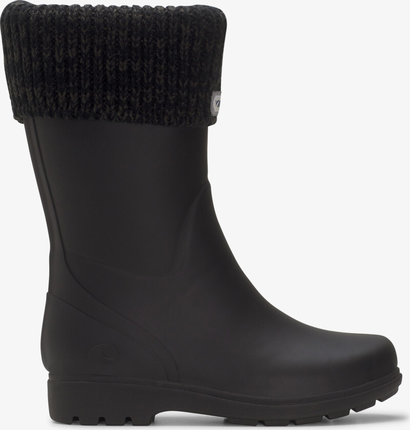 Mira Warm Charcoal Rubber Boot