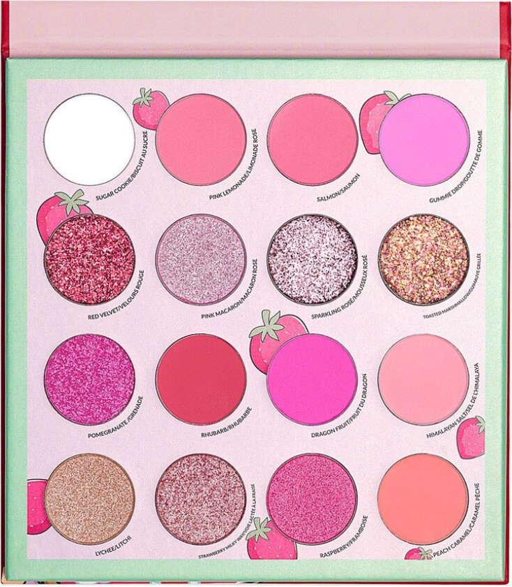 Donut Collection Eyeshadow Palette Strawberries & Cre