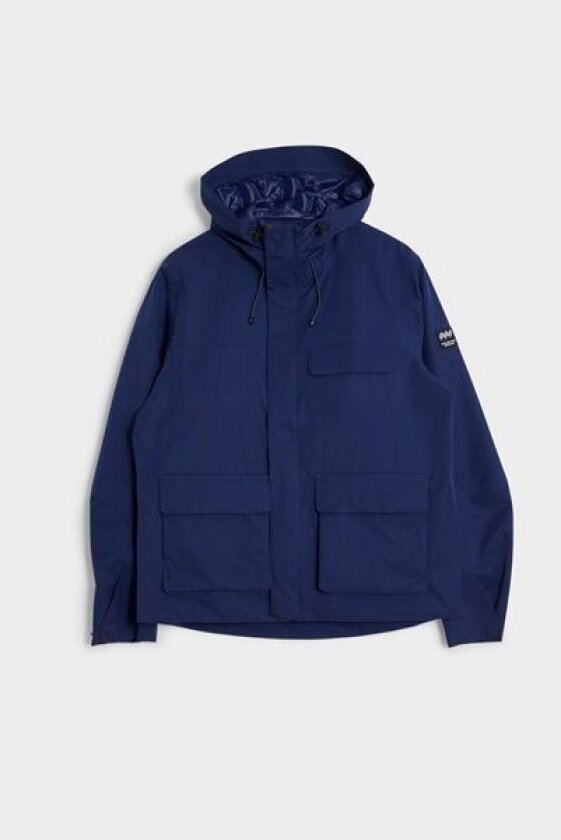 Unisex Utility Hybrid Rain Jacket XS, Dress Blue