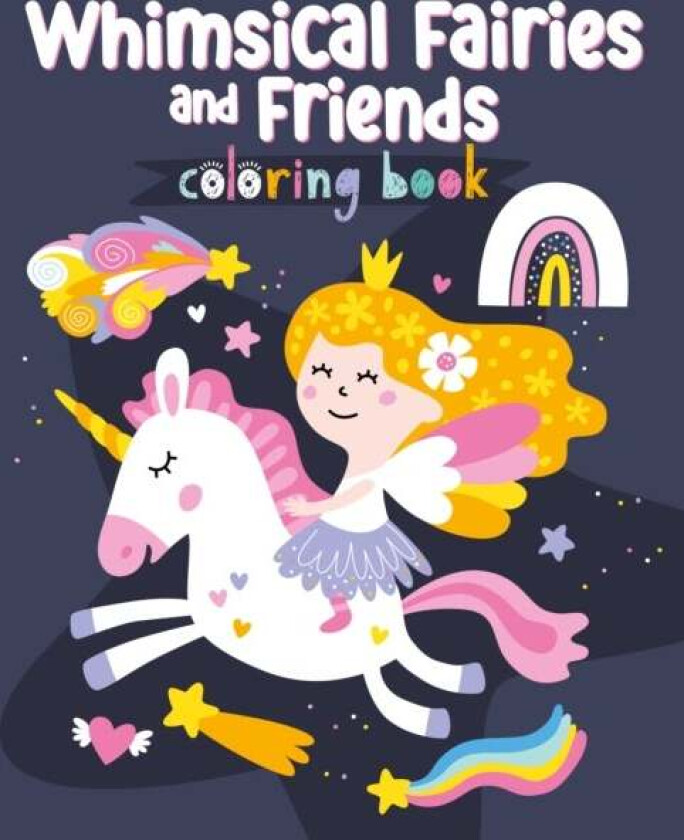 Whimsical Fairies Coloring Book av Clorophyl Editions