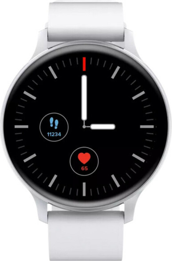SW-68 - metal - smart watch with strap - 64 MB - white