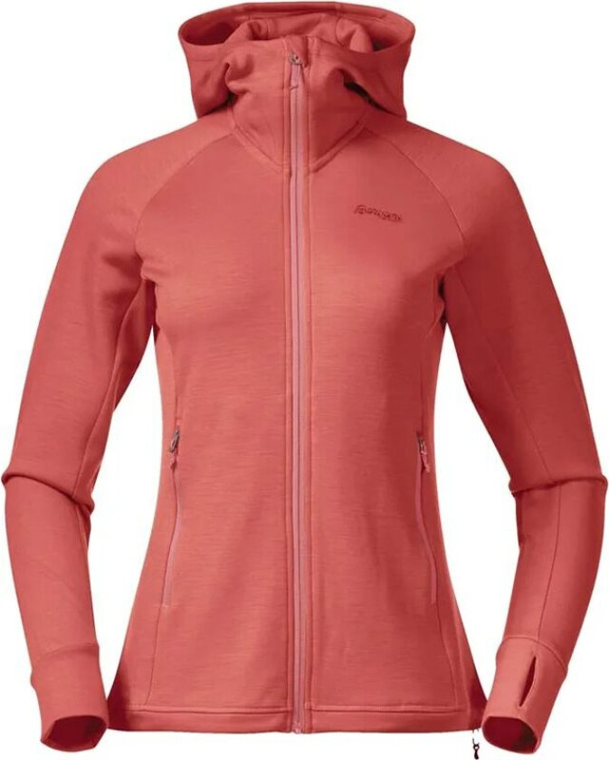 Women's Ulstein Wool Hood Jacket Rusty Dust XL, Rusty Dust