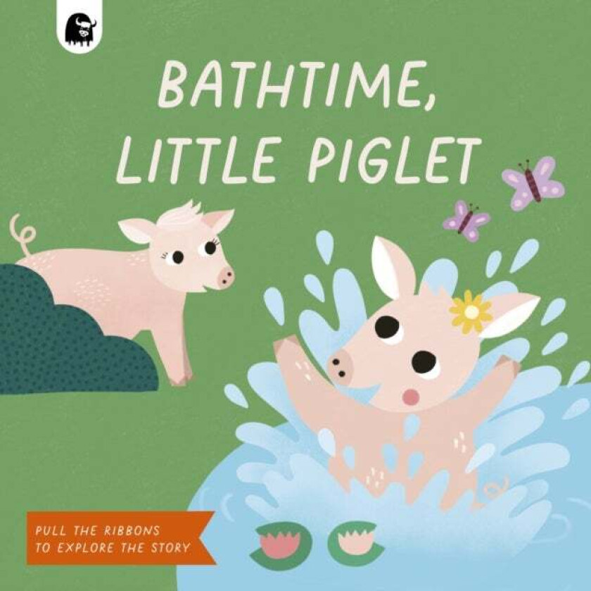 Bathtime, Little Piglet av Happy Yak