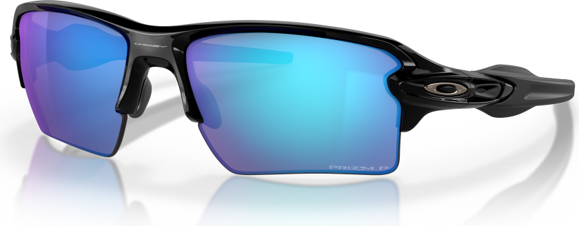Flak 2.0 Xl Polished Black Prizm Sapphire Polarized Prizm Sapphire Polarized unisex